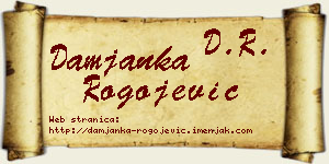 Damjanka Rogojević vizit kartica
